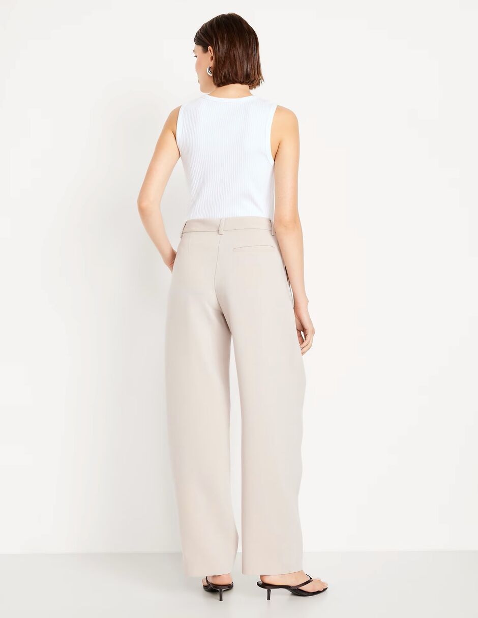 Pantalón de vestir barrel para mujer 2