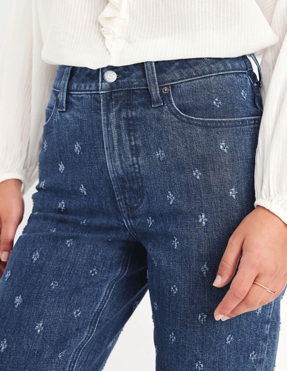 "jeans/jegging/jeans jogger" regular straight 834107-000 "corte" cintura "para mujer" 7