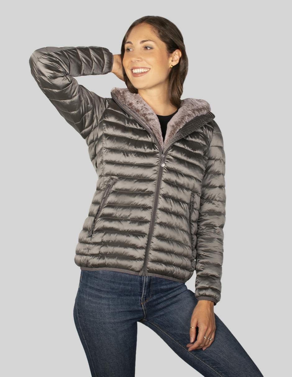 Chamarra acolchada Greenlander para mujer