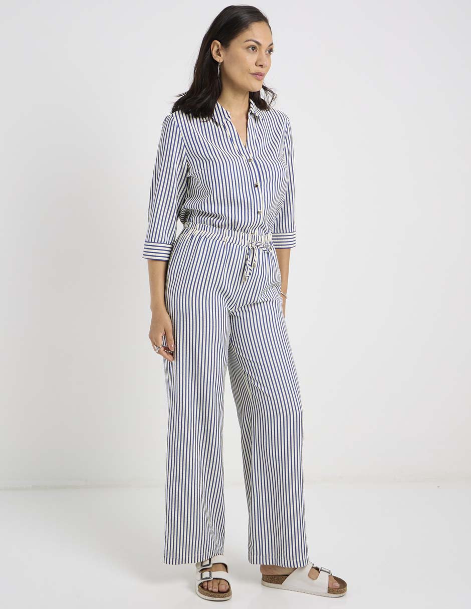 Blusa camisera manga 3/4 para mujer 2