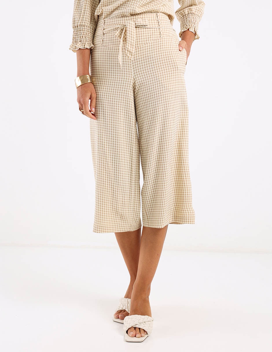 Pantalón capri straight para mujer 2