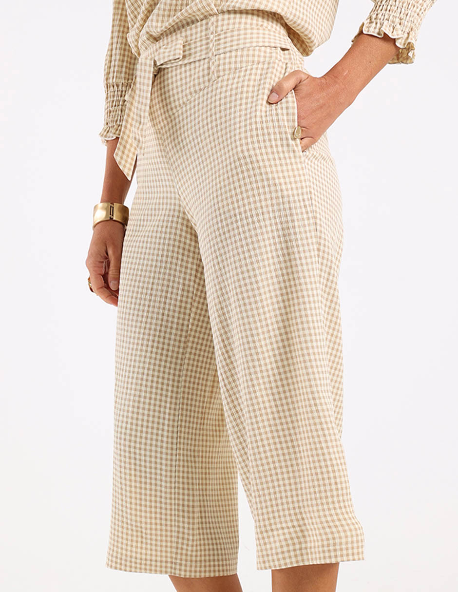 Pantalón capri straight para mujer 5