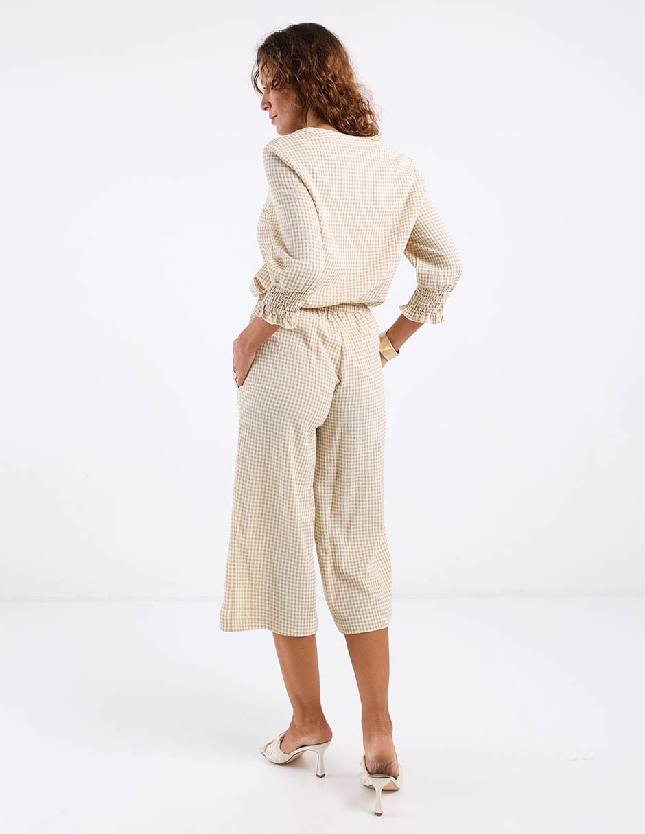 Pantalón capri straight para mujer 6