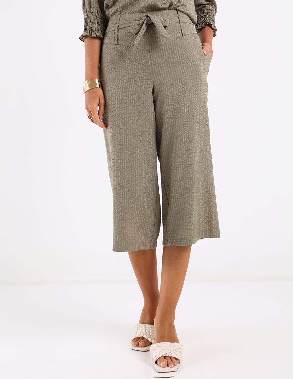 Pantalón capri straight para mujer 2