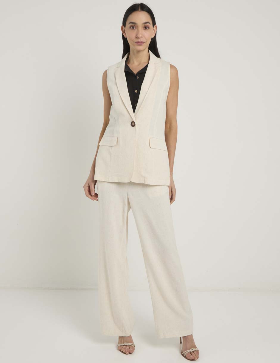 Pantalón relaxed straight para mujer 3