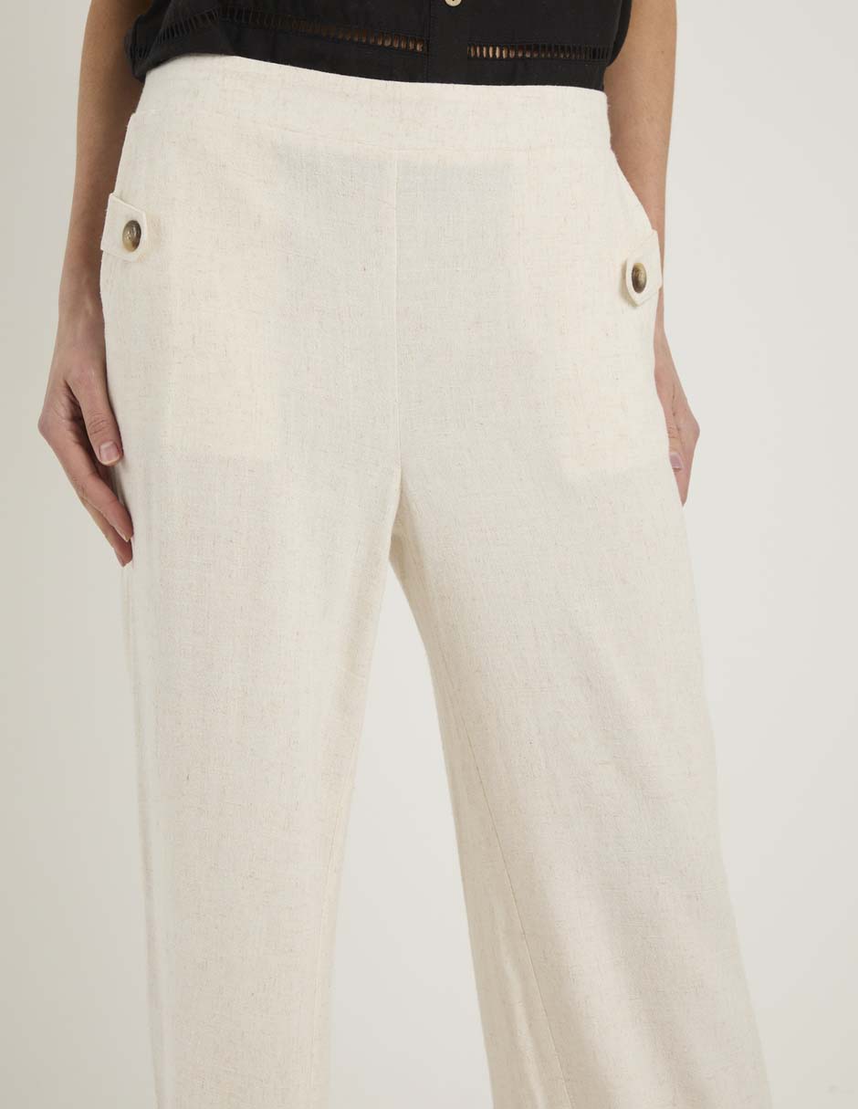 Pantalón relaxed straight para mujer 4