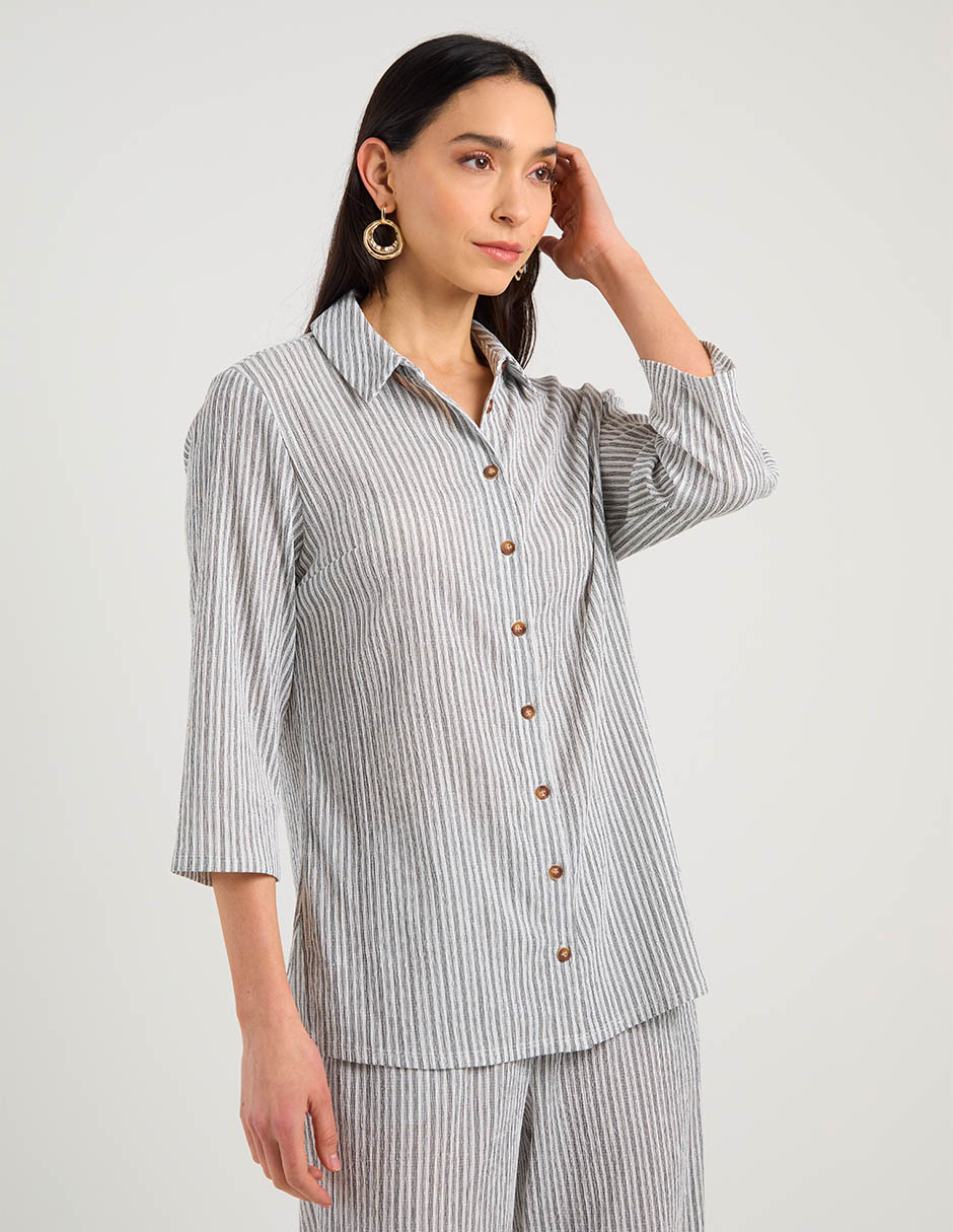 Blusa manga 3/4 para mujer 2