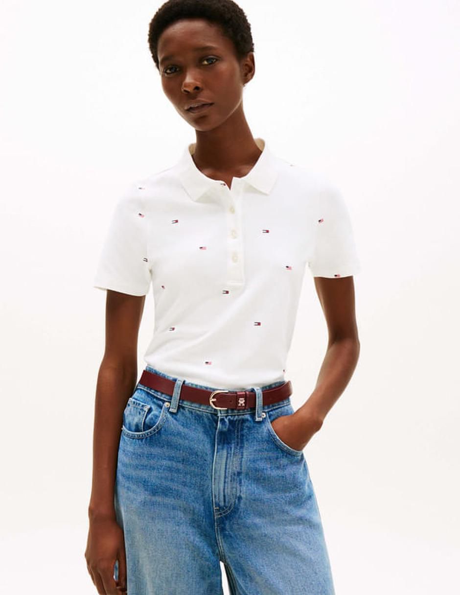 Playera tipo polo Tommy hilfiger para mujer Suburbia
