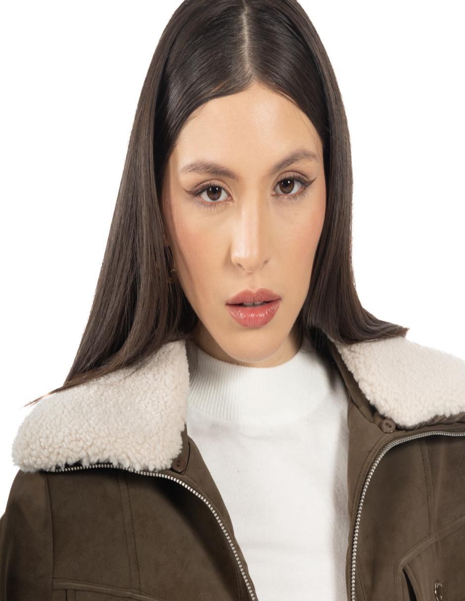Chamarra casual para mujer 5