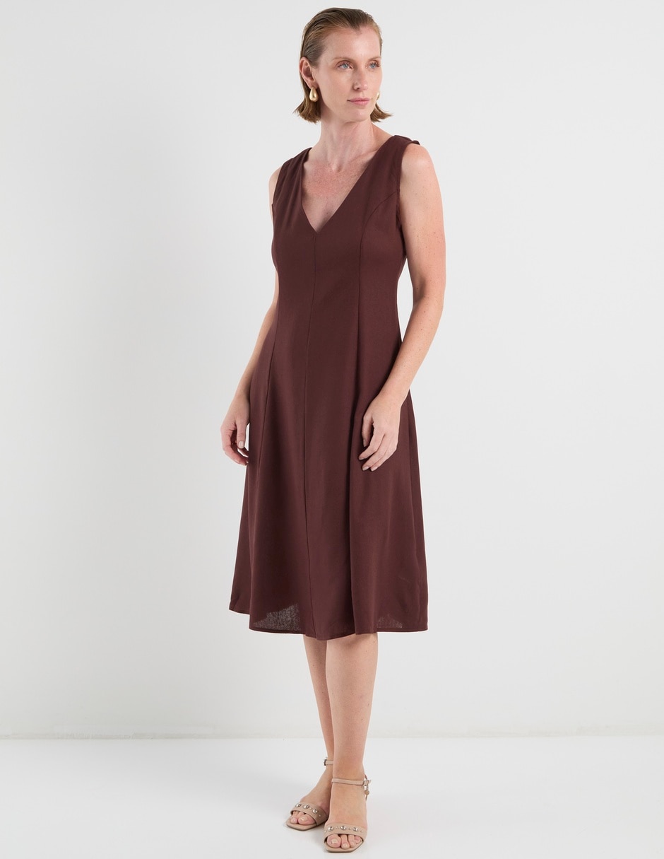 Vestido crop casual para mujer 2