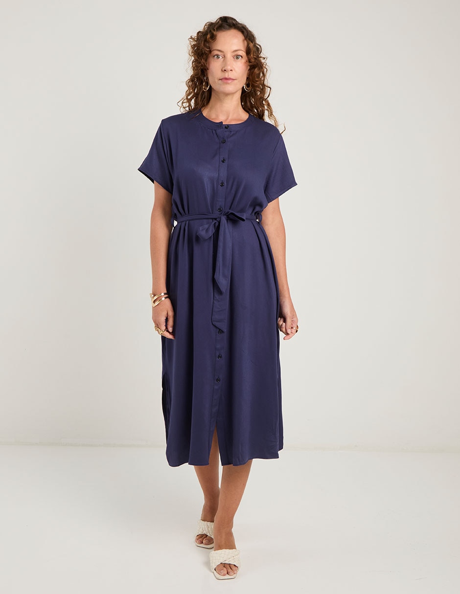 Vestido midi casual para mujer