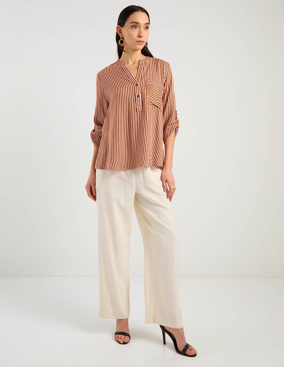 Blusa manga 3/4 para mujer 3