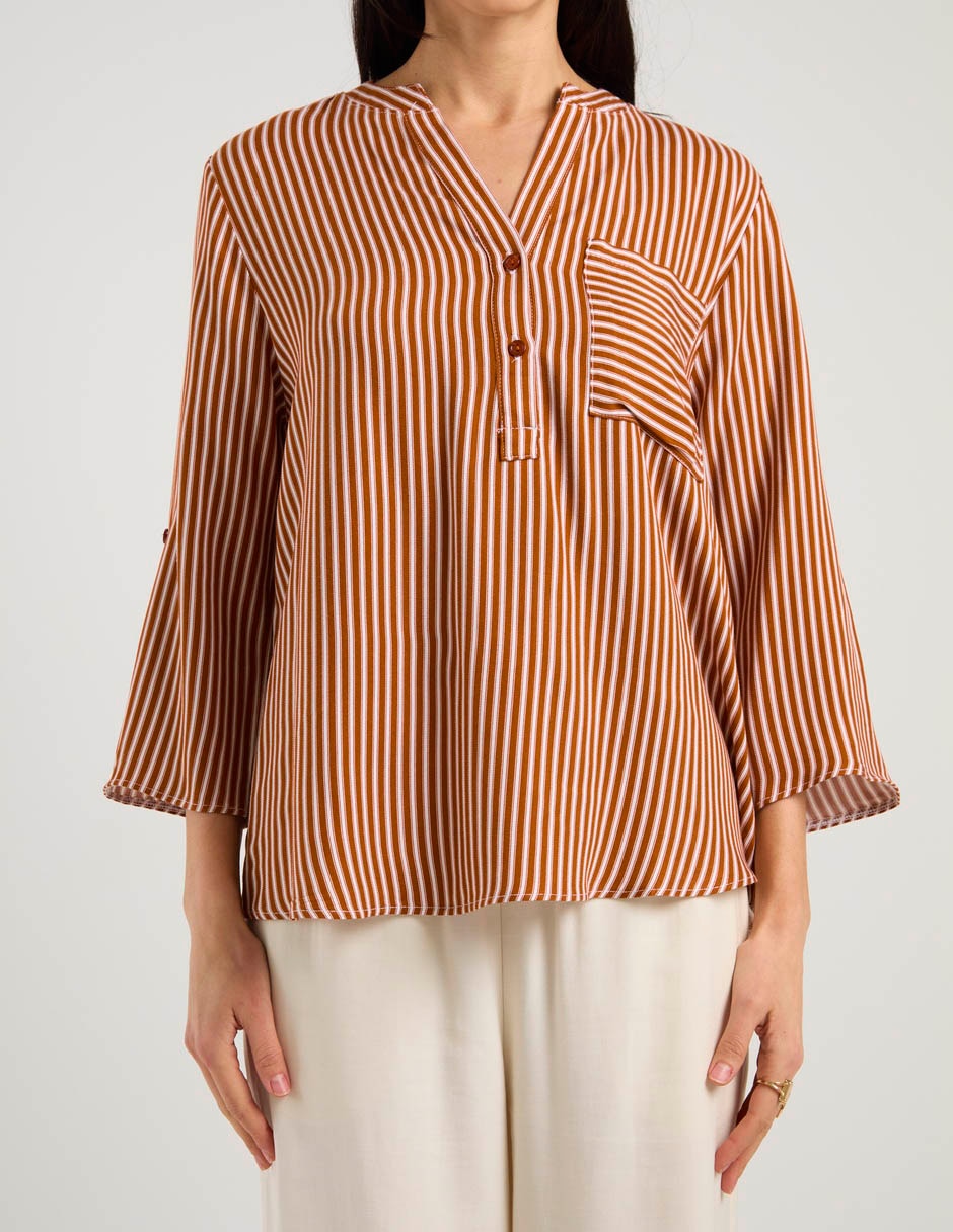 Blusa manga 3/4 para mujer 7