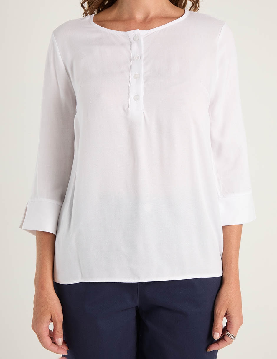 Blusa manga larga para mujer 7