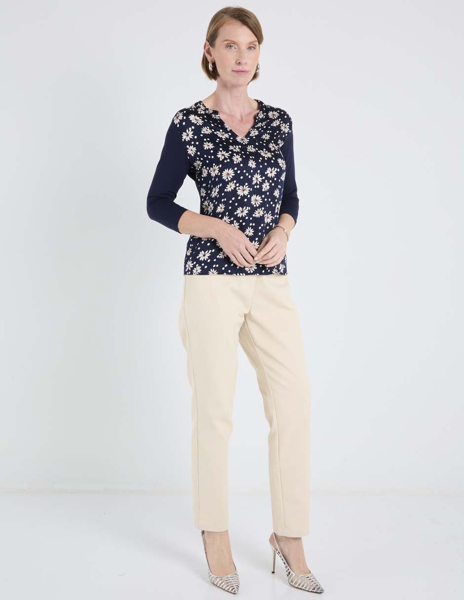 Blusa manga 3/4 para mujer 3