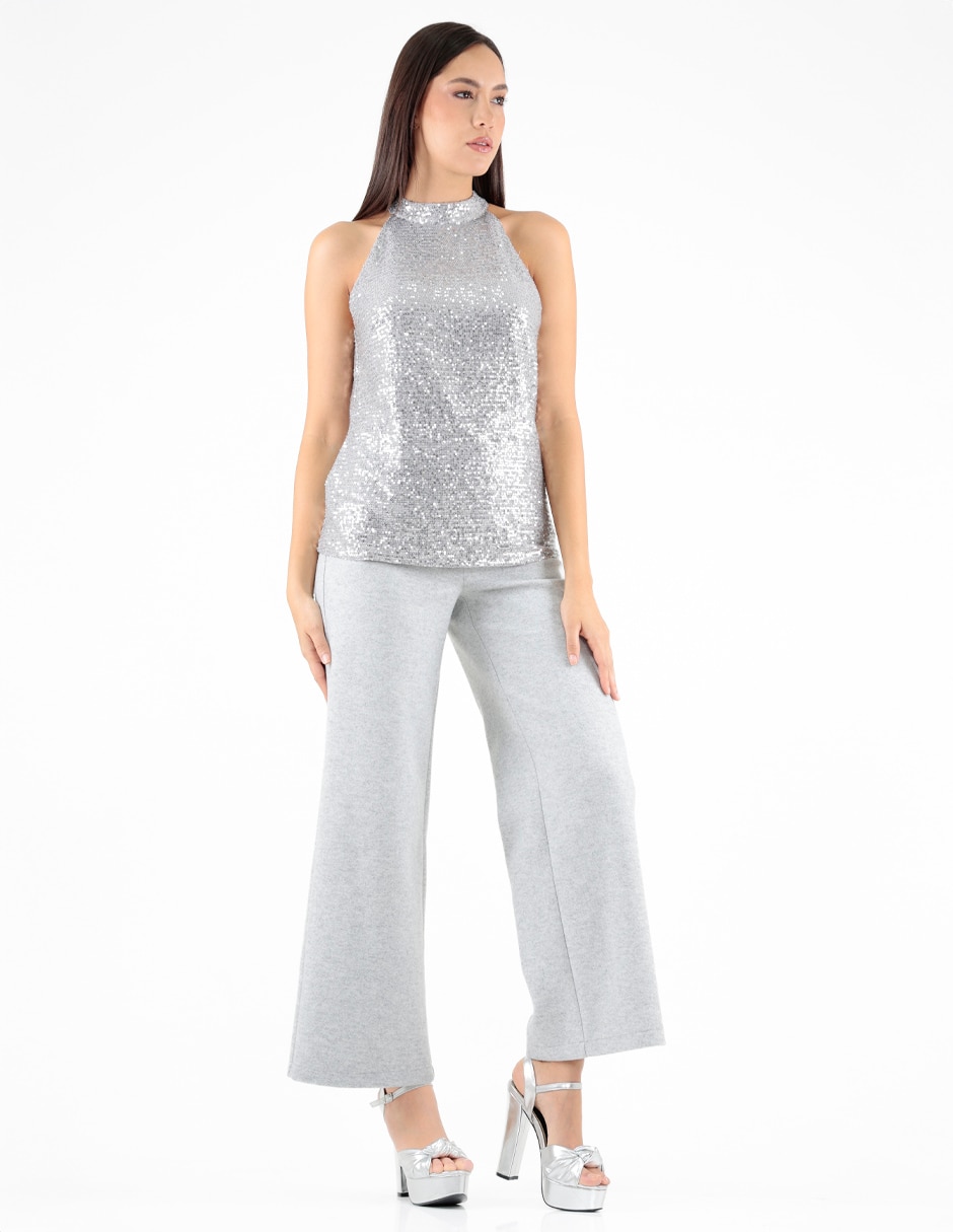 Blusa sin manga para mujer 3