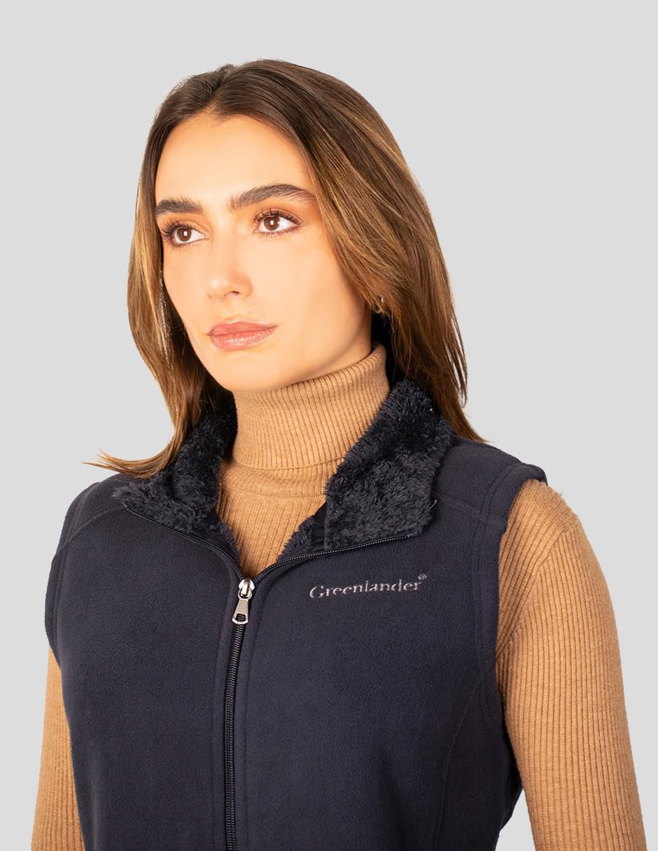 "chaleco" greenlander no "de" poliéster "para mujer"