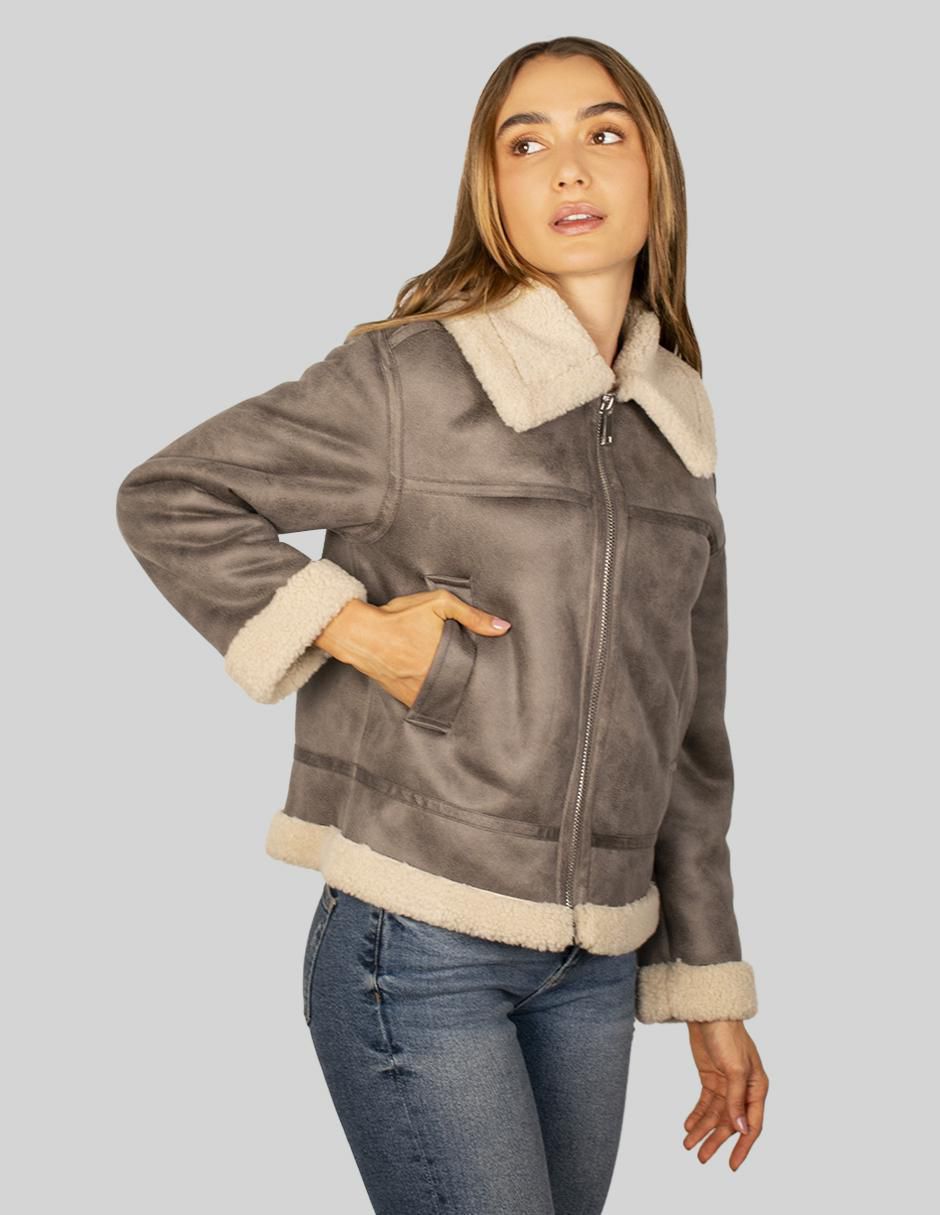 "chamarra" casual greenlander no impermeable "de" poliéster "para mujer"