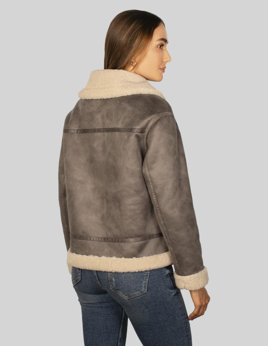 "chamarra" casual greenlander no impermeable "de" poliéster "para mujer"
