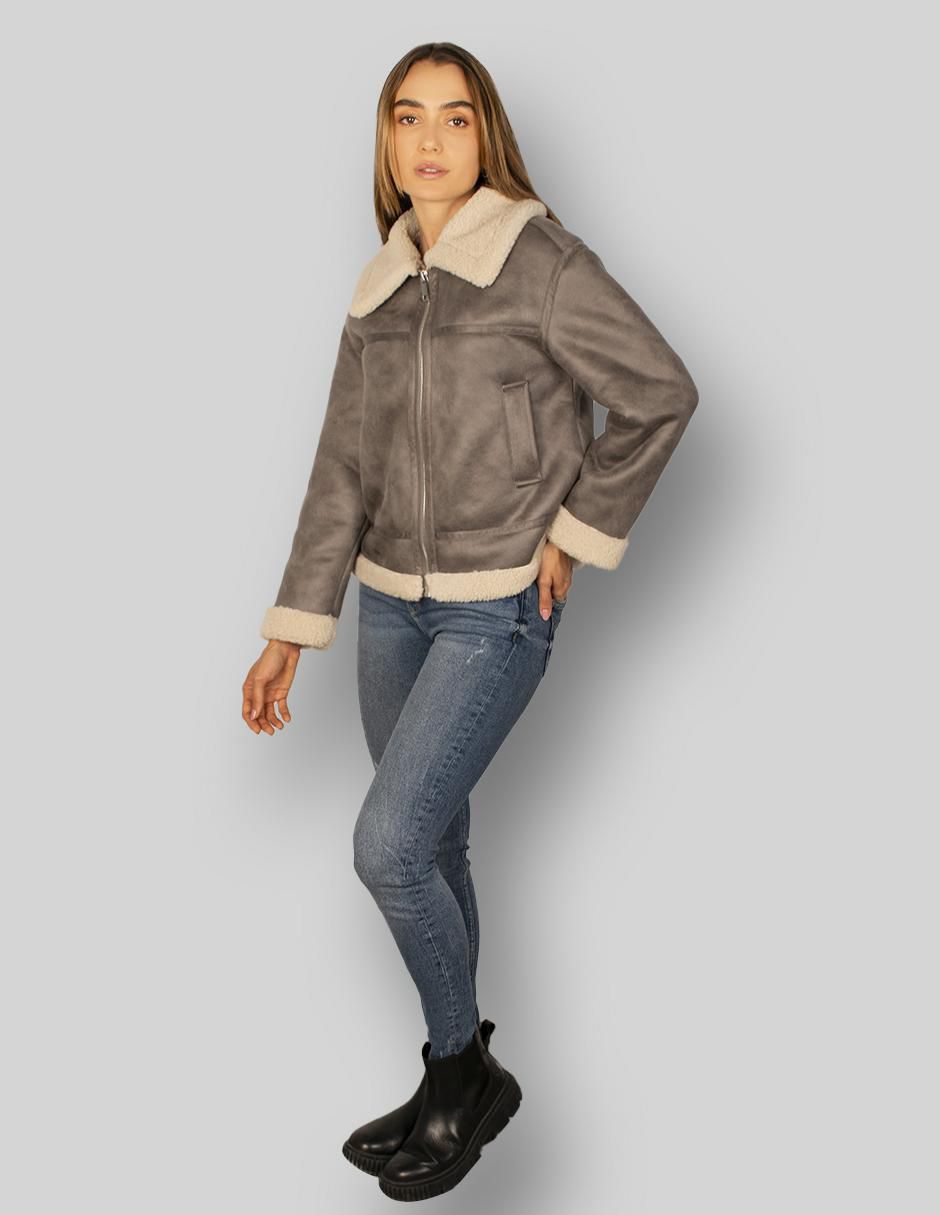 "chamarra" casual greenlander no impermeable "de" poliéster "para mujer"