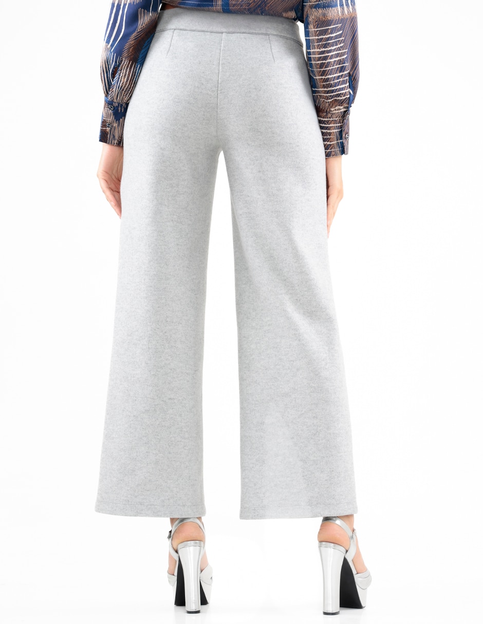 Pantalón coulotte amplio para mujer 2