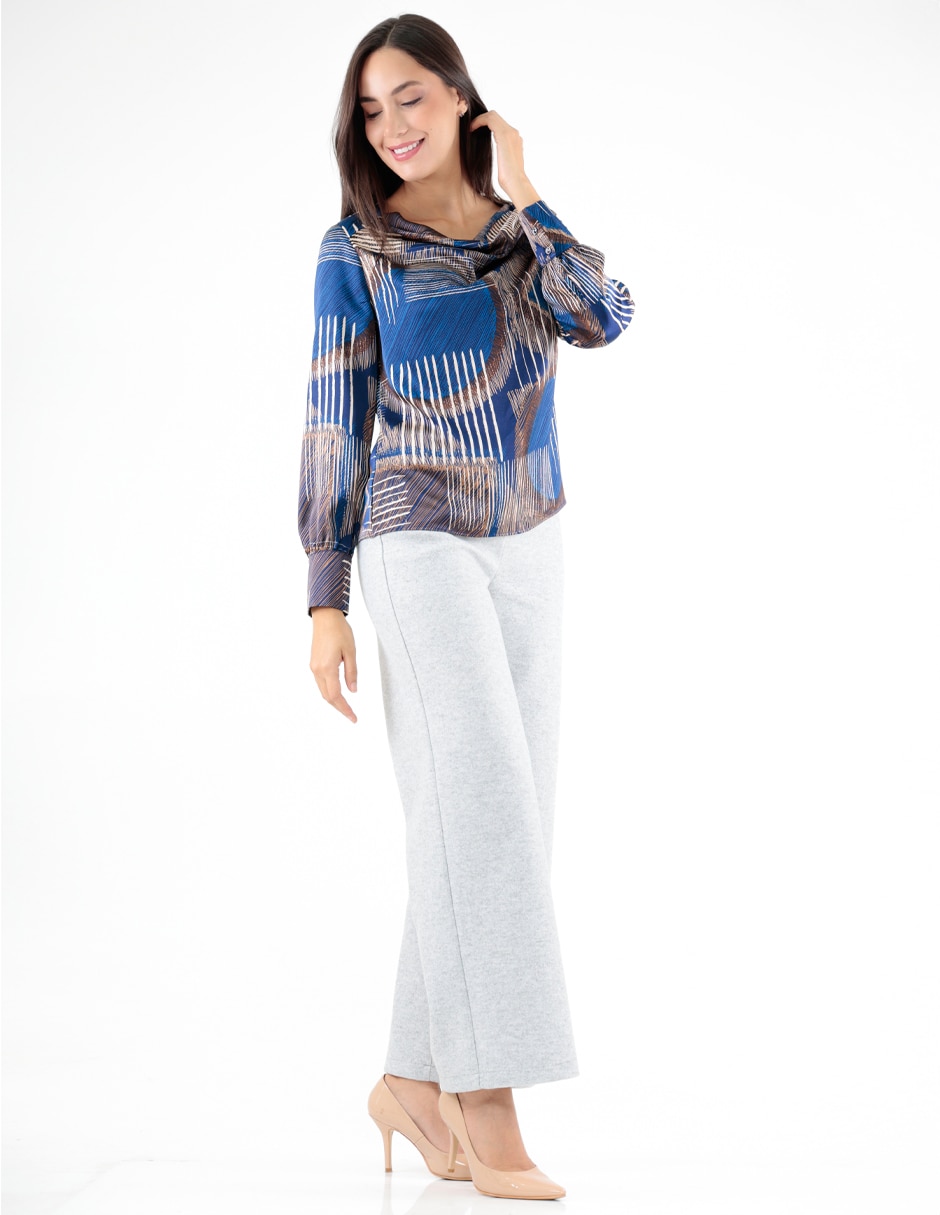 Blusa manga larga para mujer 6