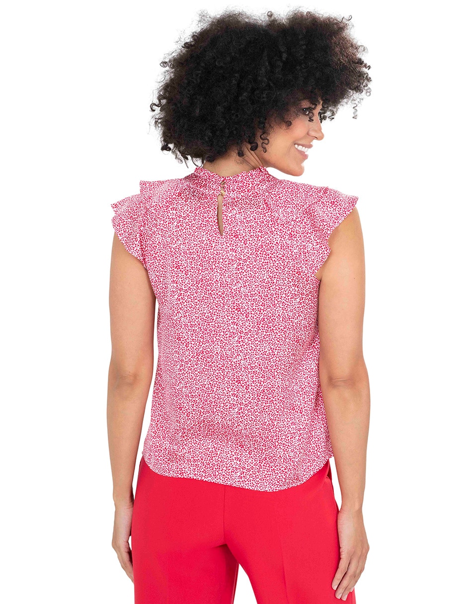 Blusa manga corta para mujer 3