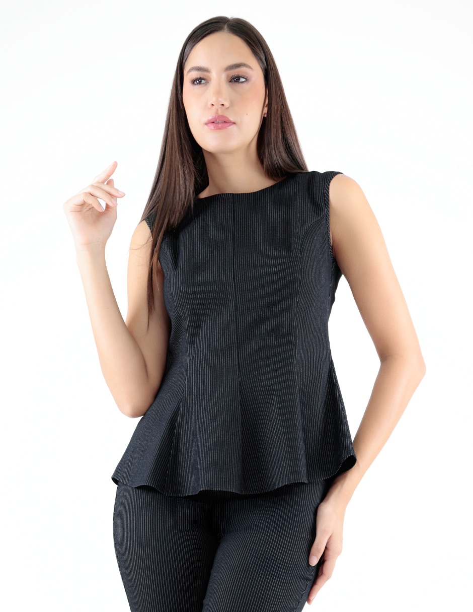 Blusa sin manga para mujer 1