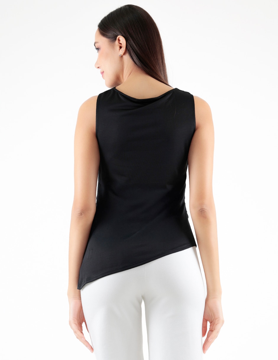 Blusa sin manga para mujer 2