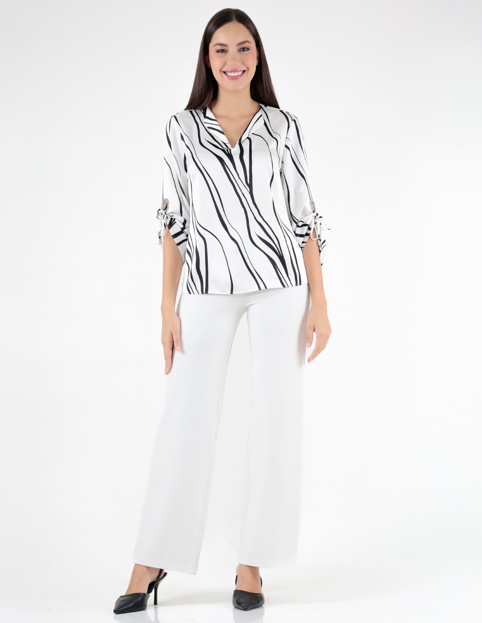 Blusa manga 3/4 para mujer 3
