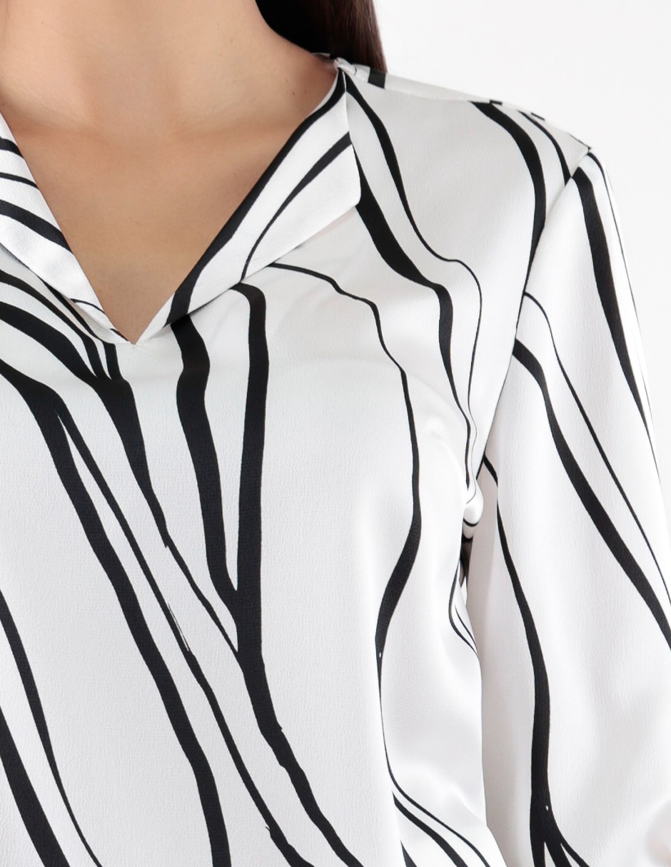 Blusa manga 3/4 para mujer 4