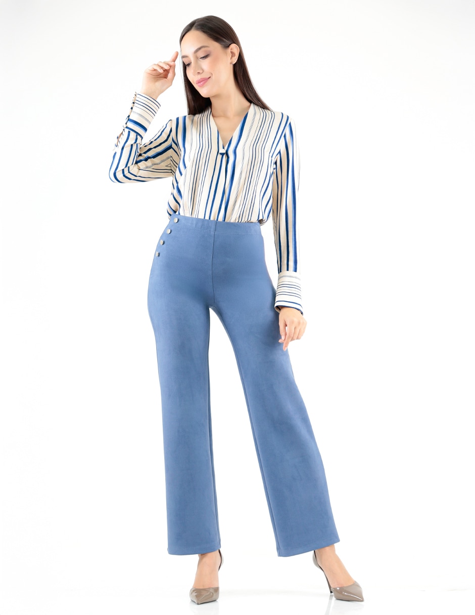 Pantalón regular para mujer 3