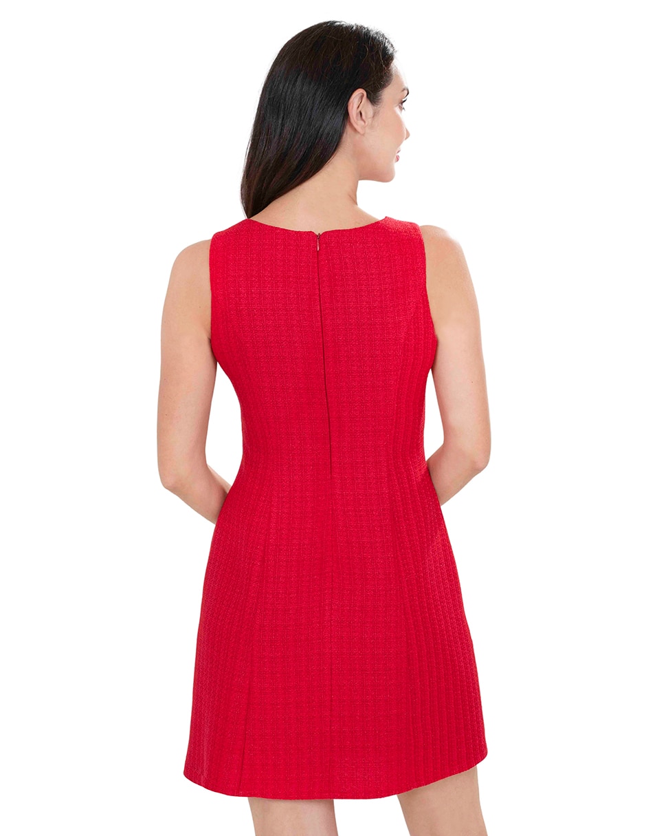 Vestido a la rodilla casual para mujer 3