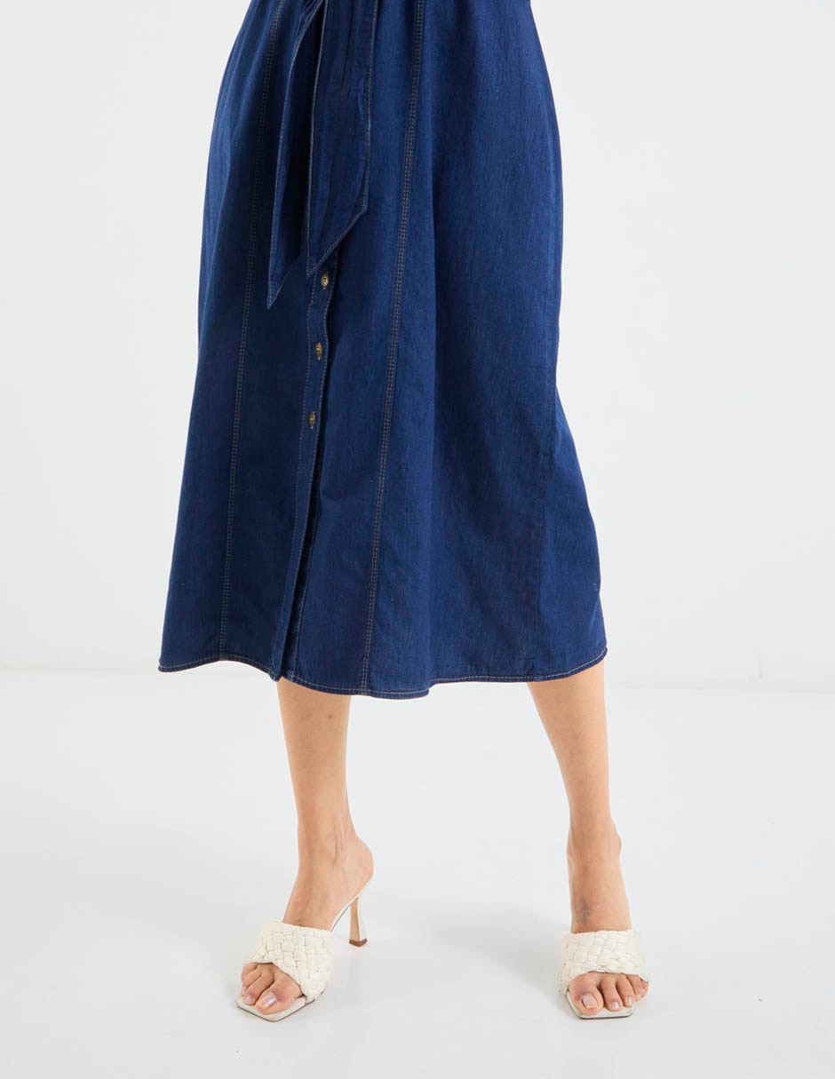 Vestido midi casual para mujer 5