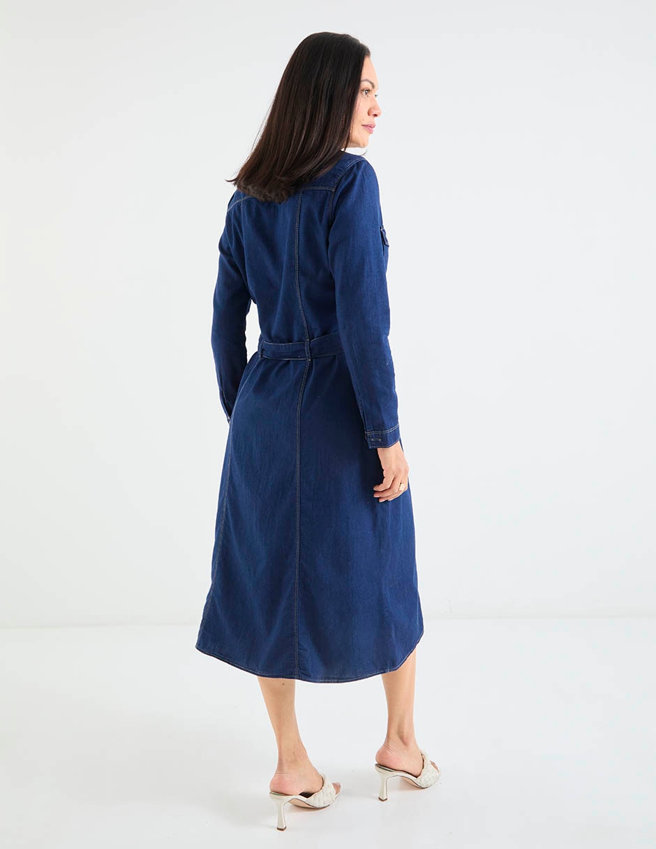 Vestido midi casual para mujer 6