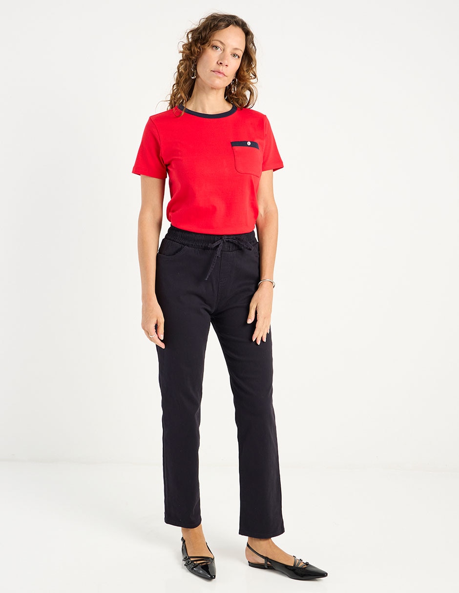 Pantalón skinny recto para mujer 2