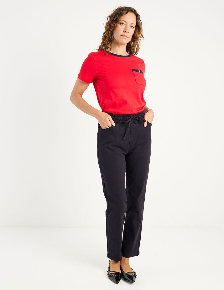 Pantalón skinny recto para mujer 3