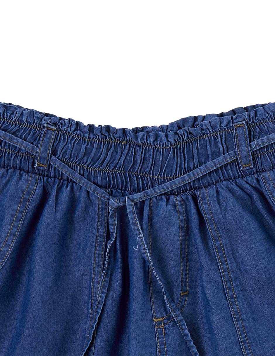 Bermuda de mezclilla para mujer 5
