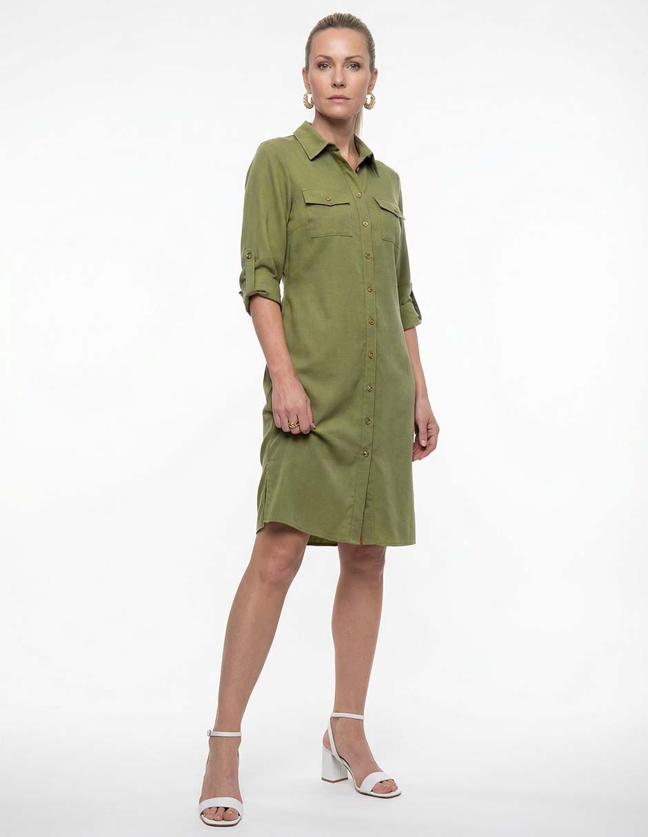 Vestido midi casual para mujer 3