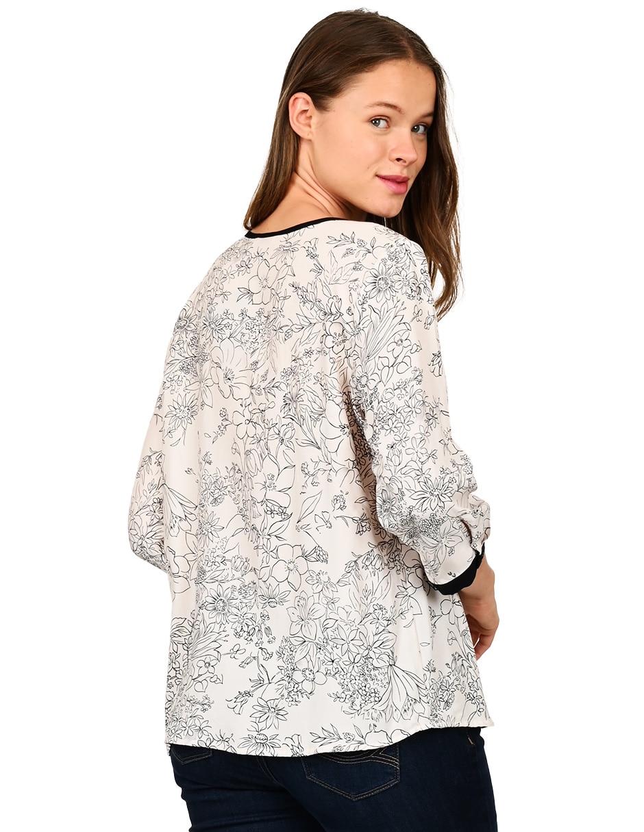 Blusa manga 3/4 para mujer 3