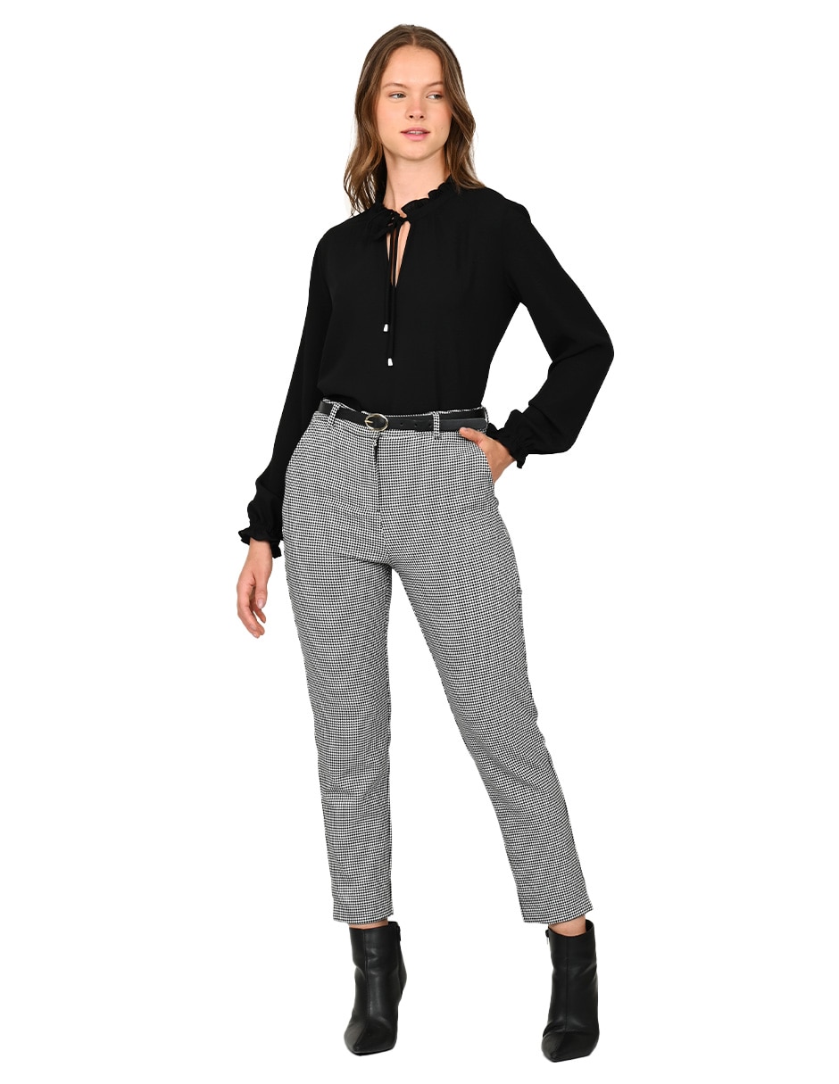 Pantalón capri slim para mujer 2