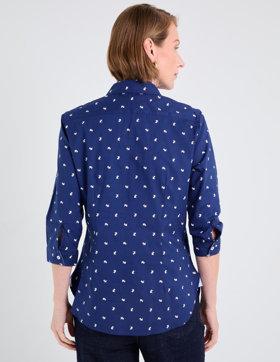Blusa manga 3/4 para mujer 2