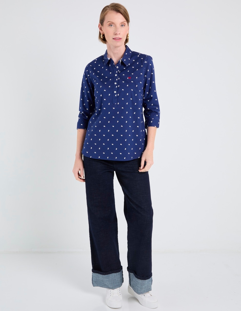 Blusa manga 3/4 para mujer 3