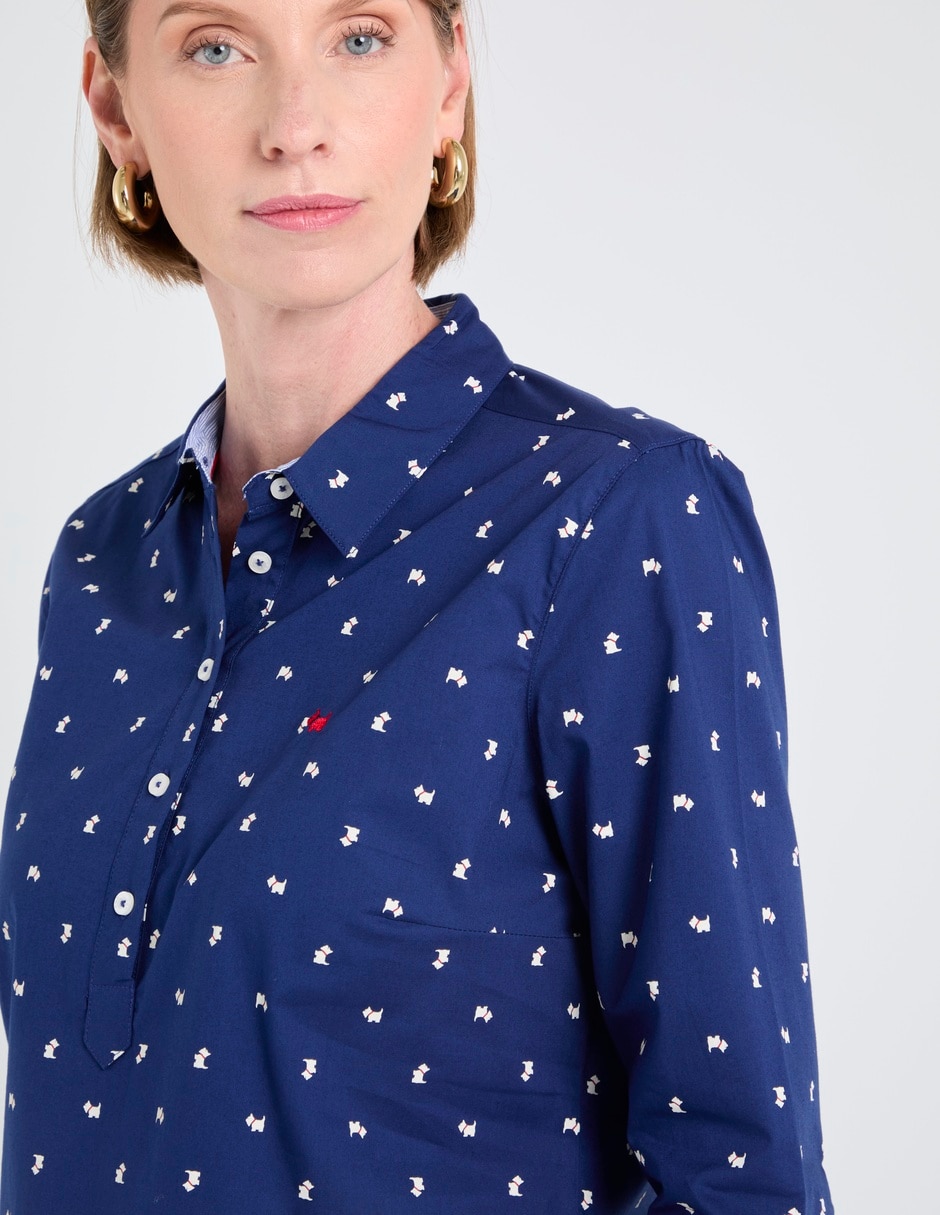Blusa manga 3/4 para mujer 4