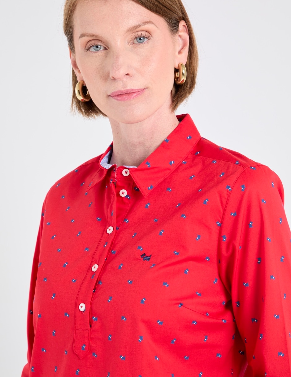 Blusa Ferrioni manga 3/4 para mujer