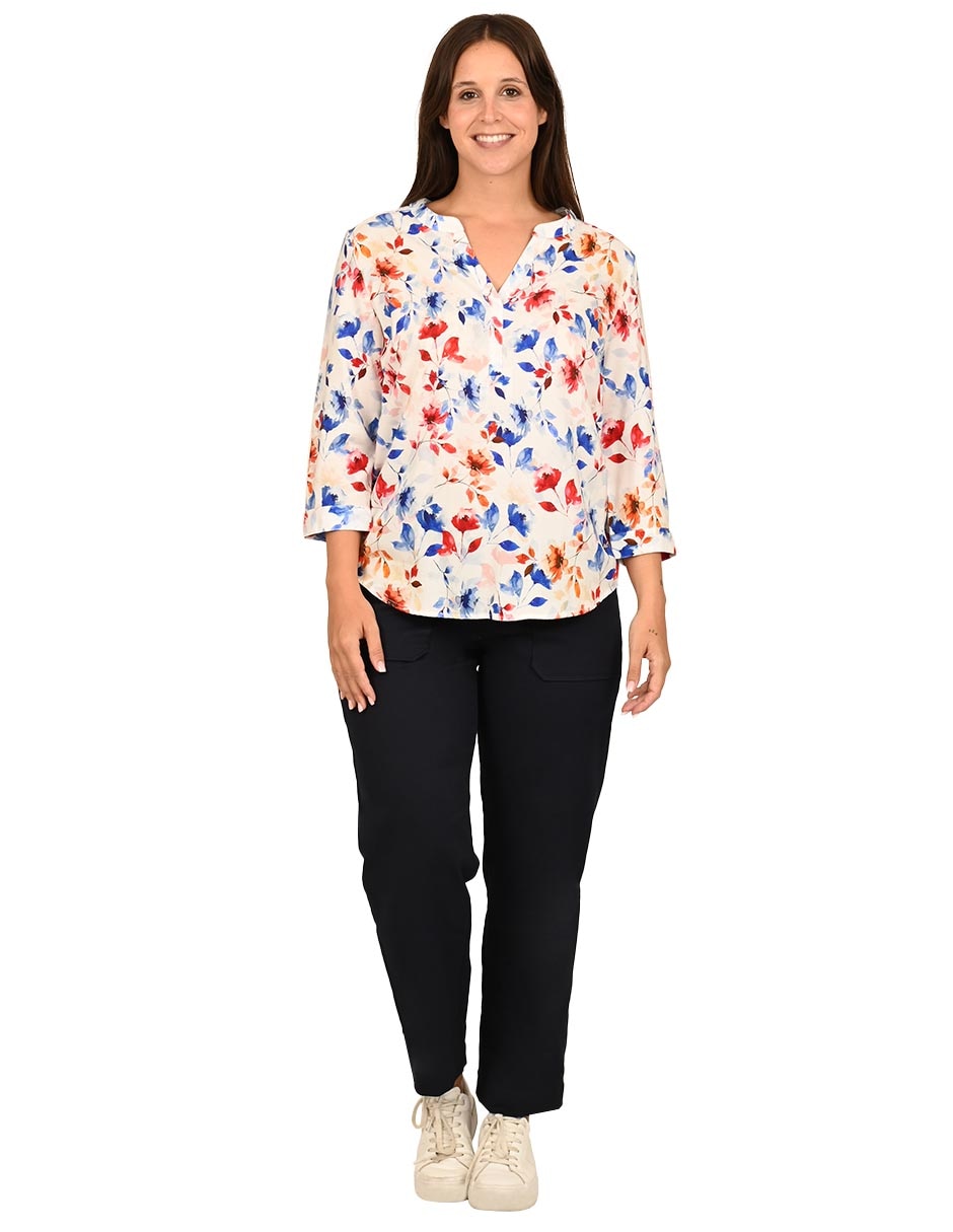 Blusa manga 3/4 para mujer 2