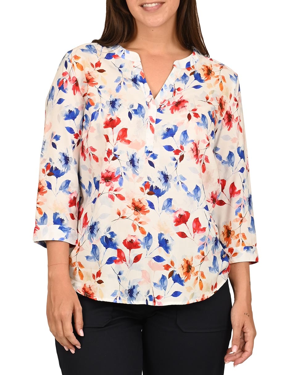 Blusa manga 3/4 para mujer 4