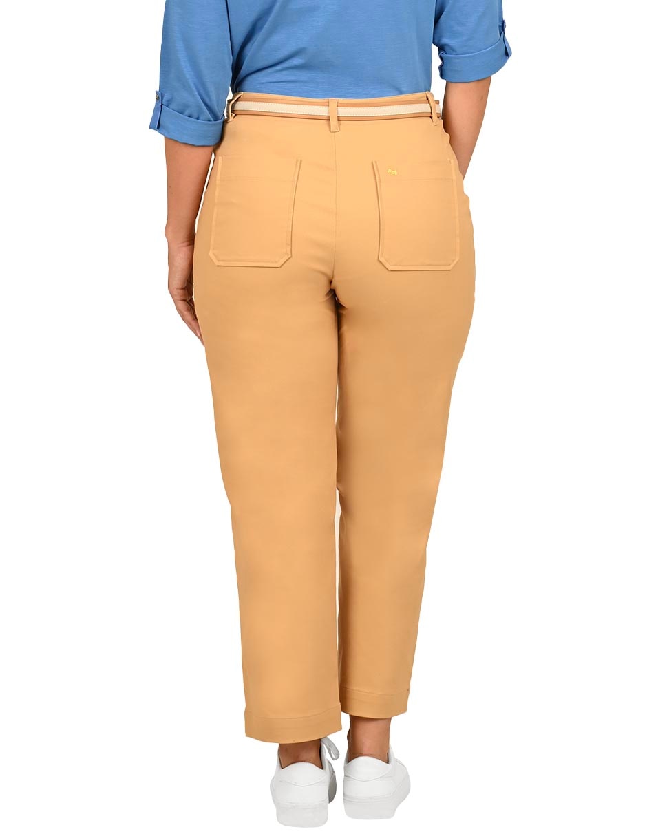 Pantalón chino amplio para mujer 3