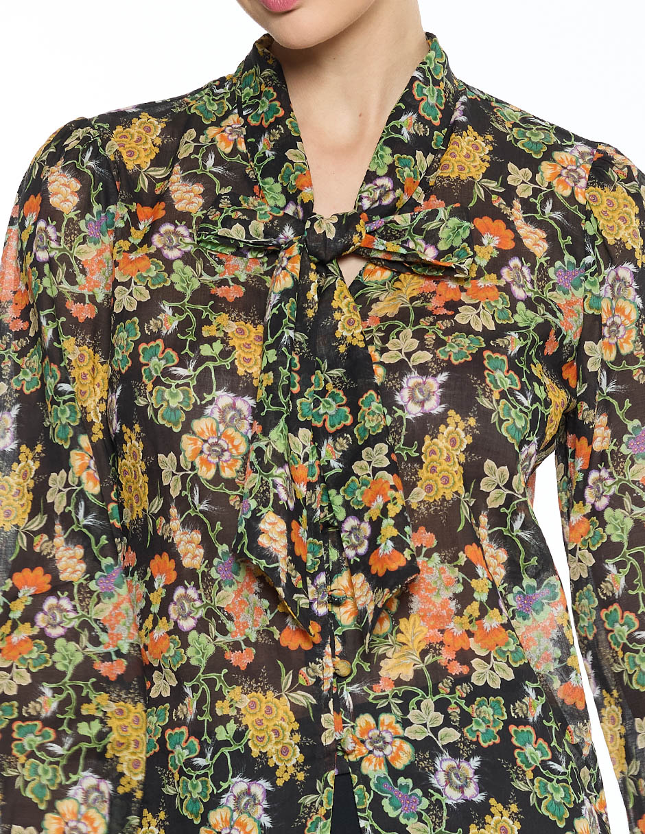 Blusa manga larga para mujer 5