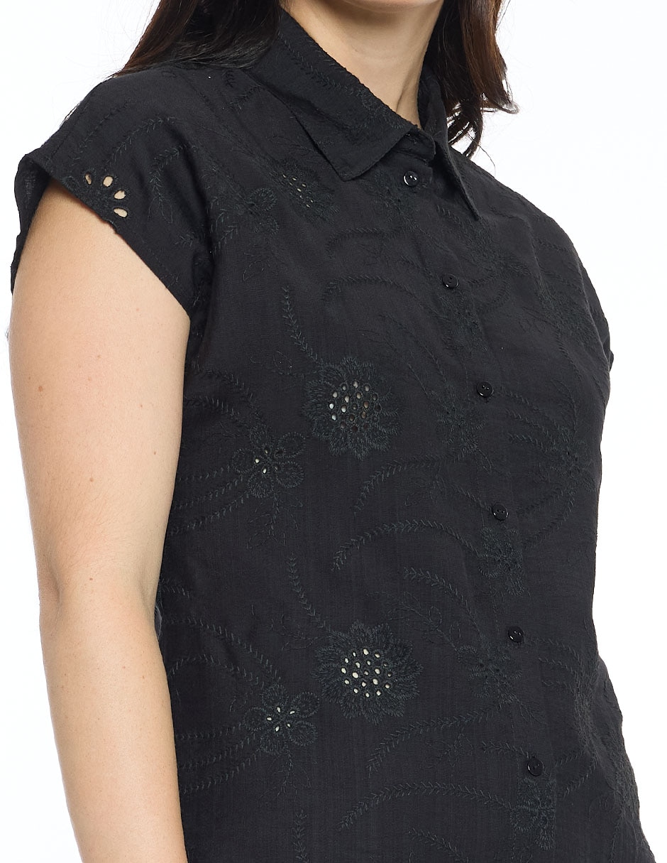 Blusa manga cap para mujer 5